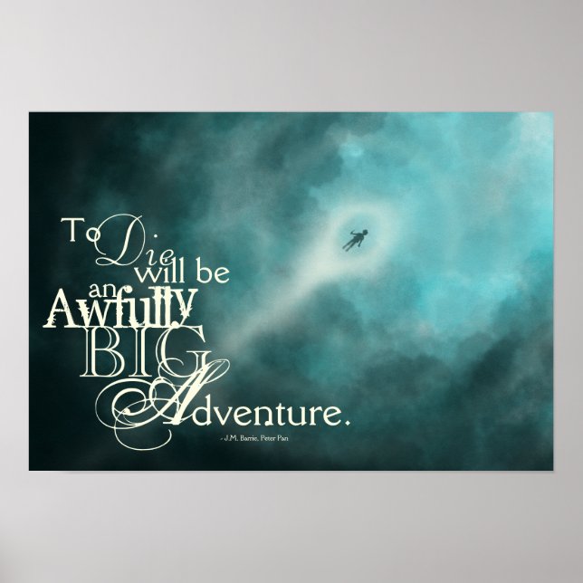 Um Poster de Aventura Muito Grande (Frente)