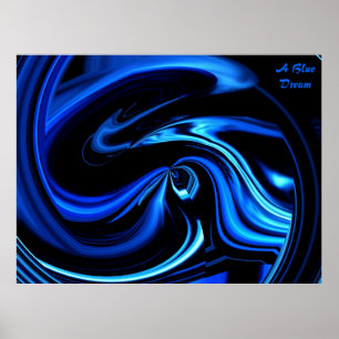 Um Poster de Sonho Azul