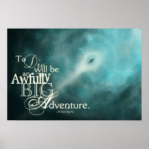 Um poster terrivelmente grande da aventura