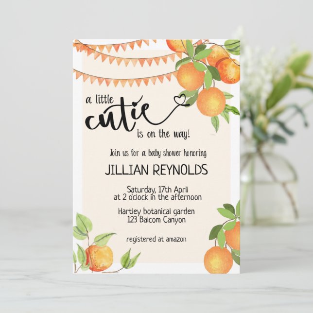 Um pouco bonito, Chá de fraldas, neutro em relação (Em pé/Frente)