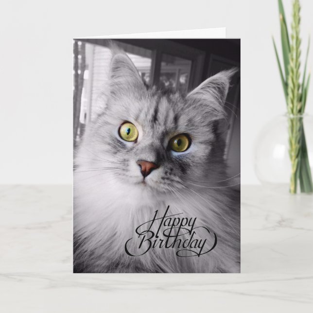 Um Pouco De Cartão De Aniversário Mágico (Frente)