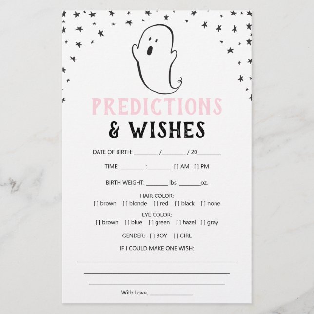 Um Pouco De Chá de fraldas De Boo Halloween (Frente)