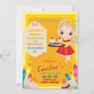 Um pouco de Sprinkle Diferente Cartão de Convite