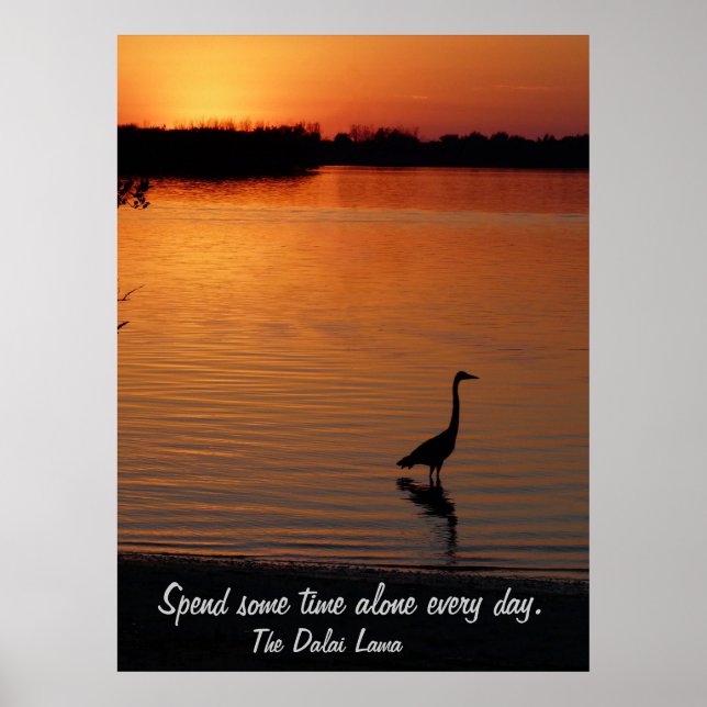 Um Pouco De Tempo Sozinho - Poster (Frente)