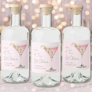 Um Pouco Mais Velha Martini Aniversário
