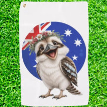 Um presente australiano selvagem do Kookaburra