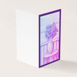 Um presente de flores - puple