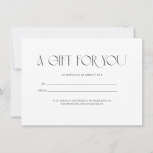 Um presente para você