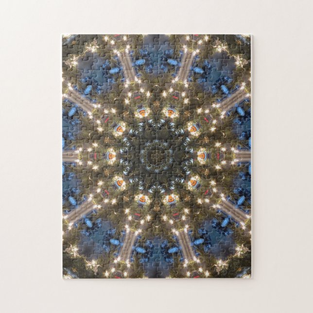 Um quebra-cabeça bonito do Natal (Vertical)