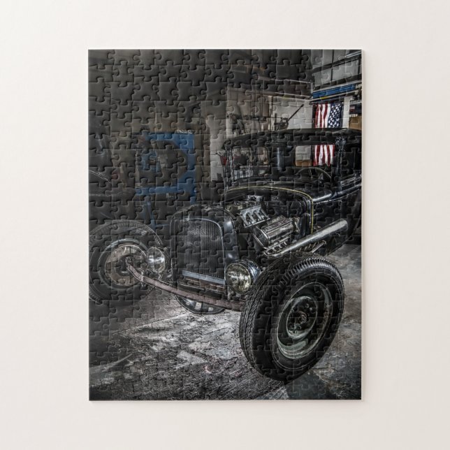 Um Quebra-cabeça de Garage Jigsaw (Vertical)