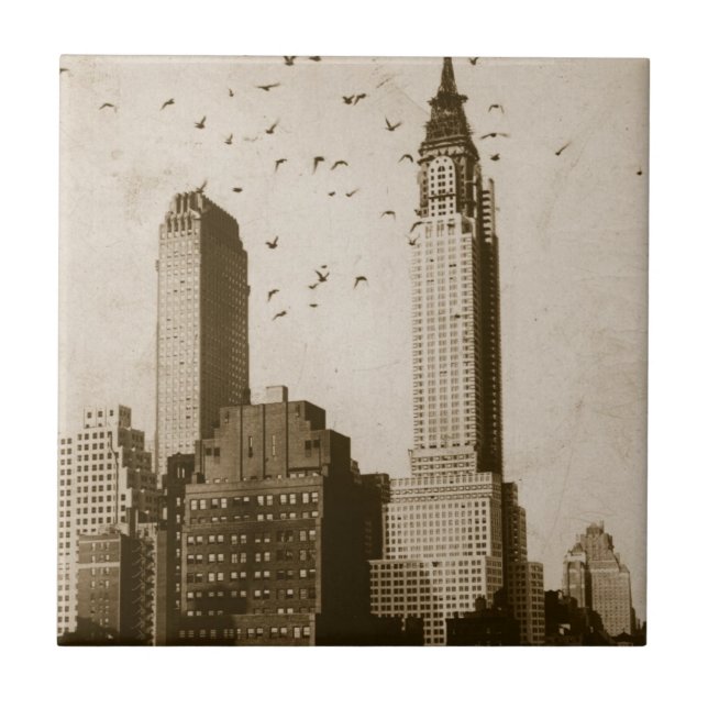 Um rebanho do voo dos pássaros (Frente)