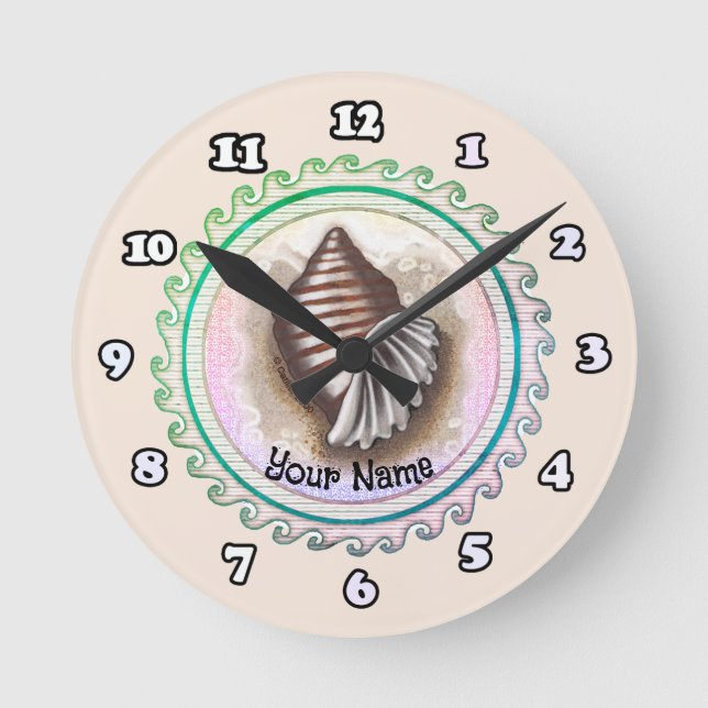 Um relógio de costura (Frente)