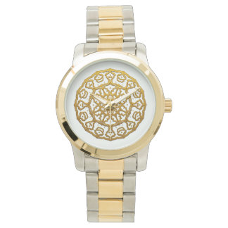 um relógio de emblema imperial oriental