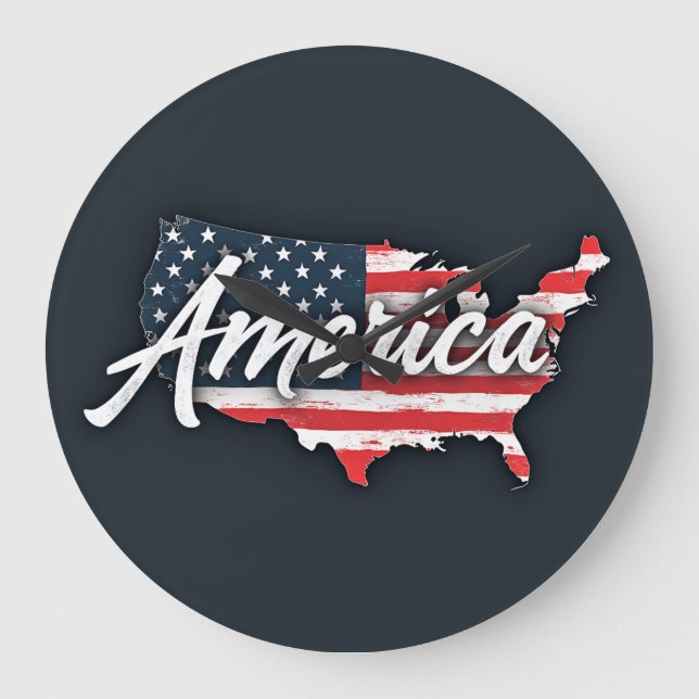 Um relógio especial de parede (Frente)