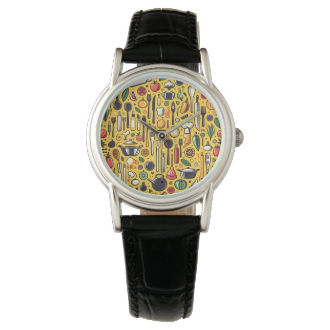 Um relógio para cada mão. (Frente)