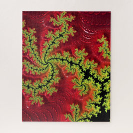 Um rio corre através de sua Quebra-cabeça de serra