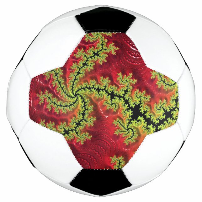 Um Rio Passa Pela Bola De Futebol (Frente)