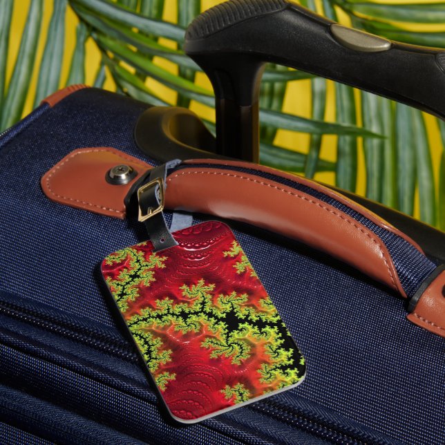 Um Rio Passa Pela Etiqueta De Bagagem (Frente Insitu 1)