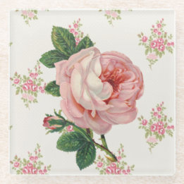 Um Rosa para um Padrão Floral de Vintage Cor-de-Ro