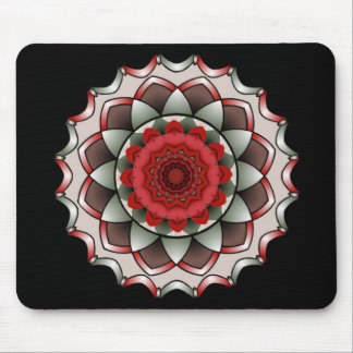 Um rosa sem mandala Mousepad dos espinhos