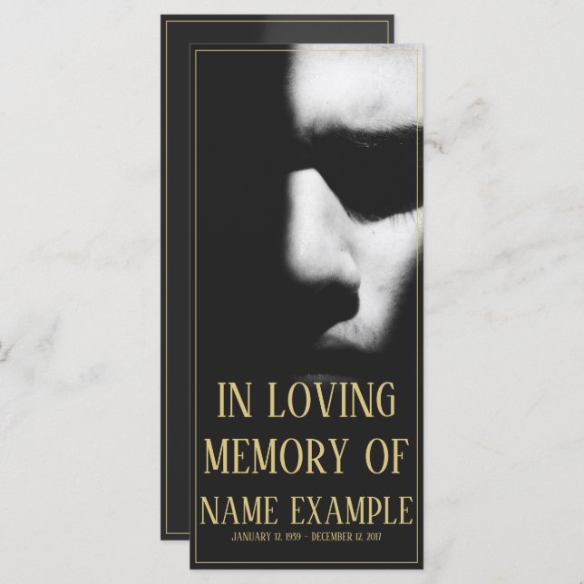 Um rosto dormindo em meia sombra (Frente/Verso)