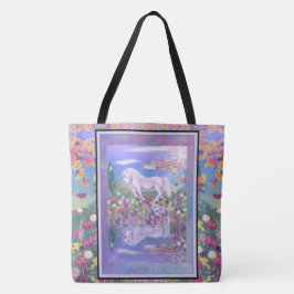 Um Saco de Tote de Paraíso Roxo