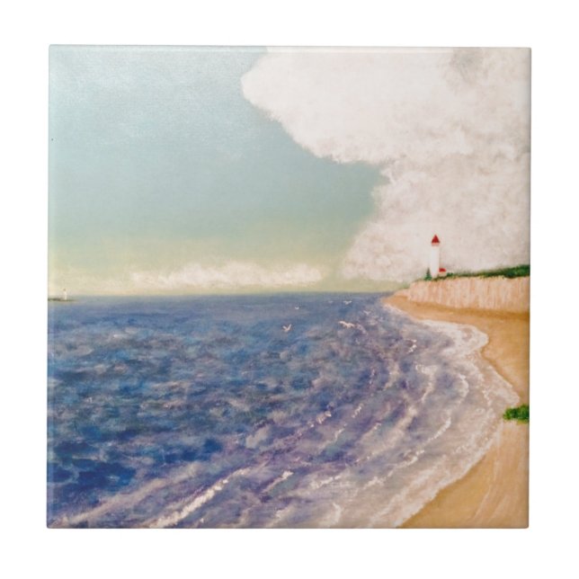 Um Sandy Beach agradável (Frente)