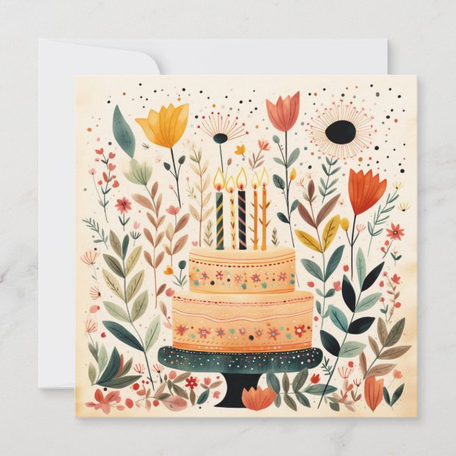 Um Sangue de Alegria: Desejos florescentes (Frente)