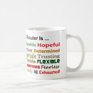 Um Scouter é… caneca de café