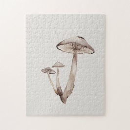 Um simples Quebra-cabeça de cogumelos