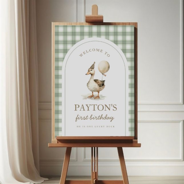 Um Sinal de Boas-vindas do Duque Sortudo Poster (Criador carregado)