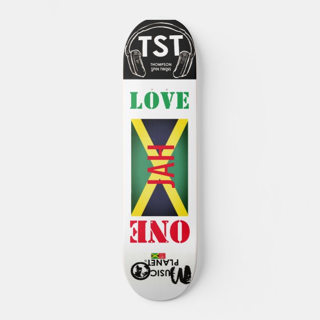 UM skateboard JAH LOVE (Frente)