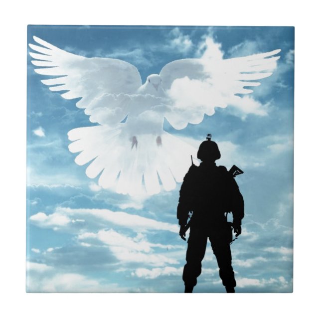 Um soldado para a paz (Frente)