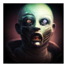 Um sorriso inquietante 5 - I.A. Poster