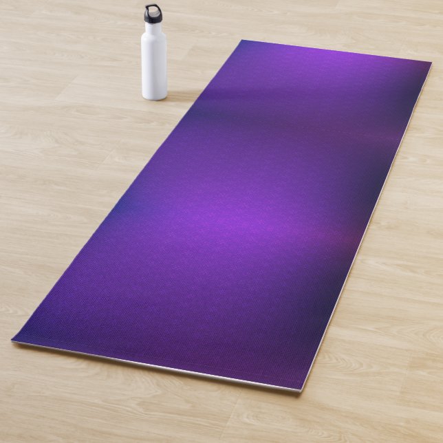 Um tapete de yoga gradiente com uma transição suav (In Situ)