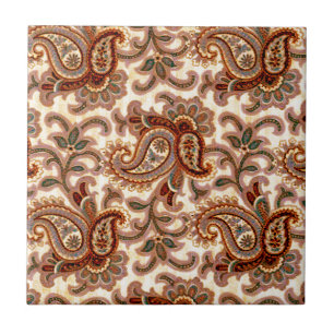 Um teste padrão 2 de Paisley do vintage