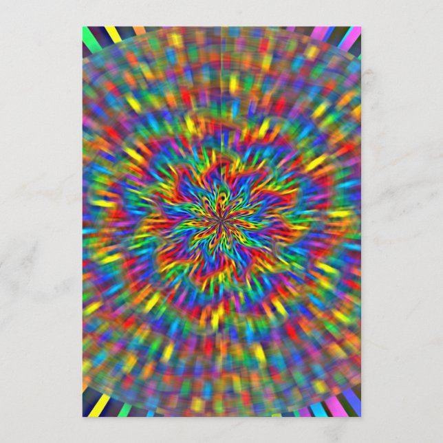 Um Tie Dye Floral (Frente)