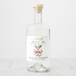 Um Tini Bit Antigo Martini Arco Rosa Aniversário