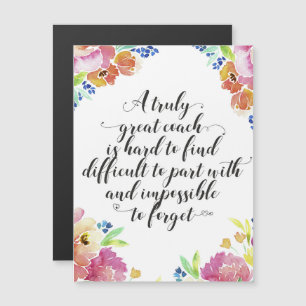 Um treinador verdadeiramente excelente citando o o