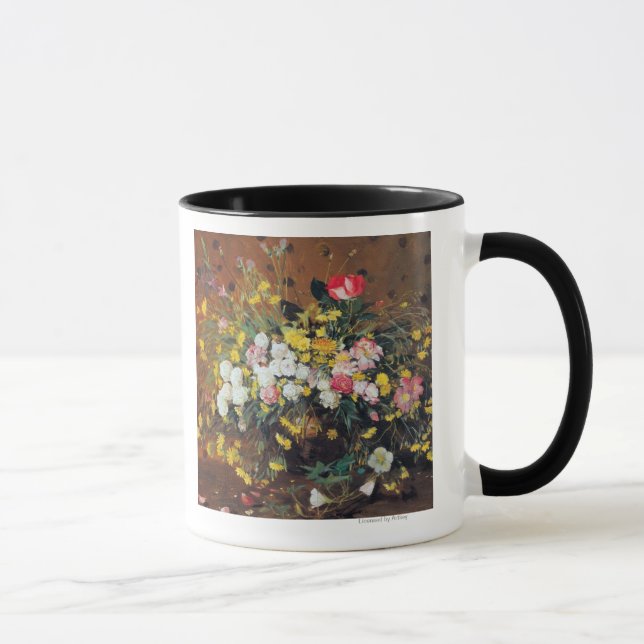 Um vaso da caneca das flores (Direita)
