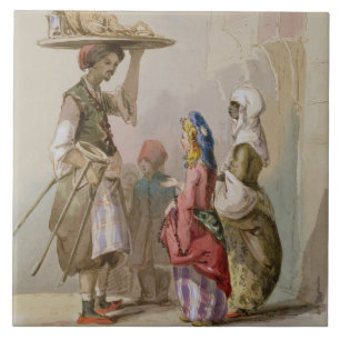 Um vendedor do pote, c.1855