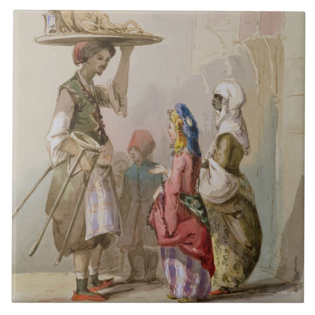 Um vendedor do pote, c.1855 (Frente)