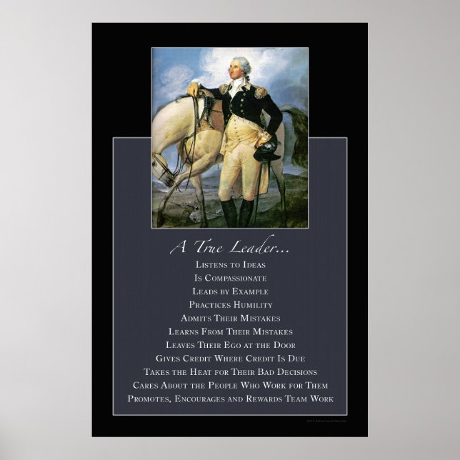 Um verdadeiro líder... Poster (Frente)