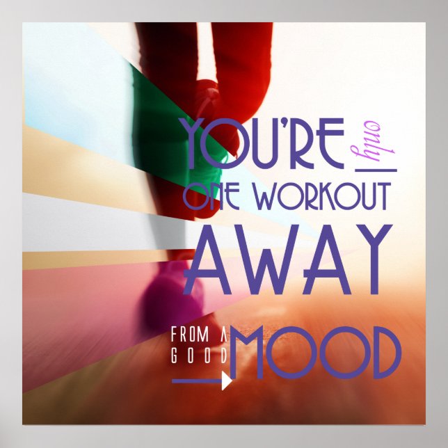 Um Workout Ausente - Poster (Frente)