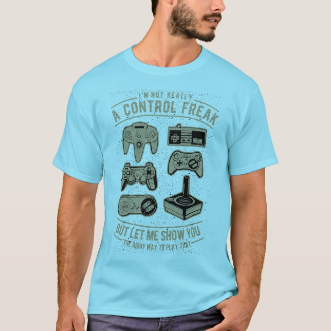 Uma aberração de controle, mas deixe-me a camiseta (Frente)