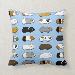 Uma almofada com cobaias