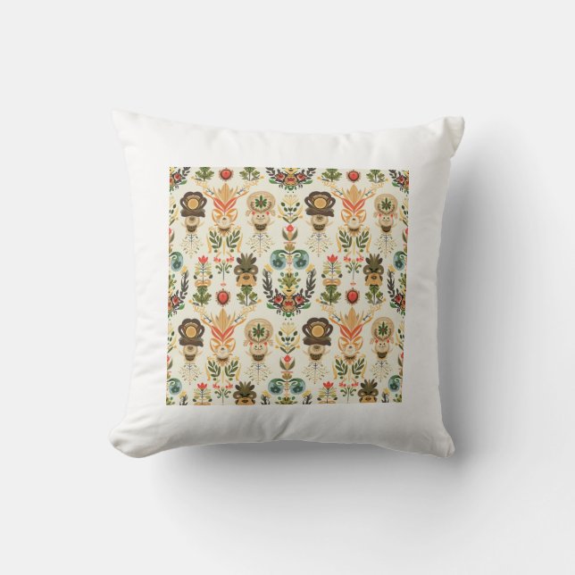 "Uma almofada confortável como um belo descanso." (Frente)