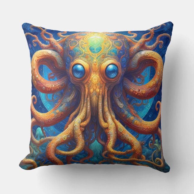 Uma almofada de travesseiro decorativo para a casa (Frente)