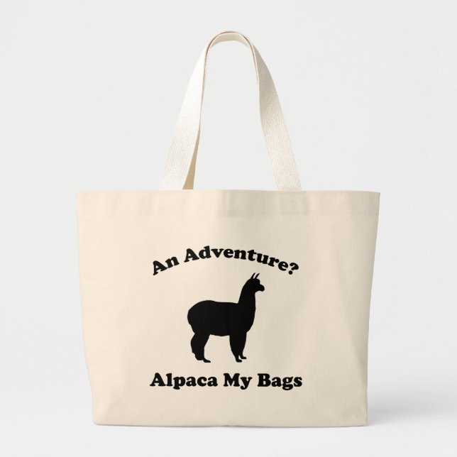 Uma Aventura? Alpaca My Bolsas (Frente)