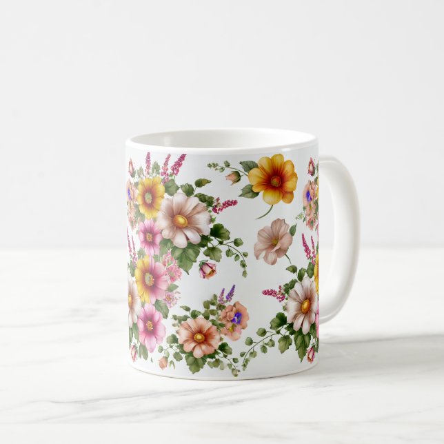 uma bela caneca de design (Frente Esquerda)